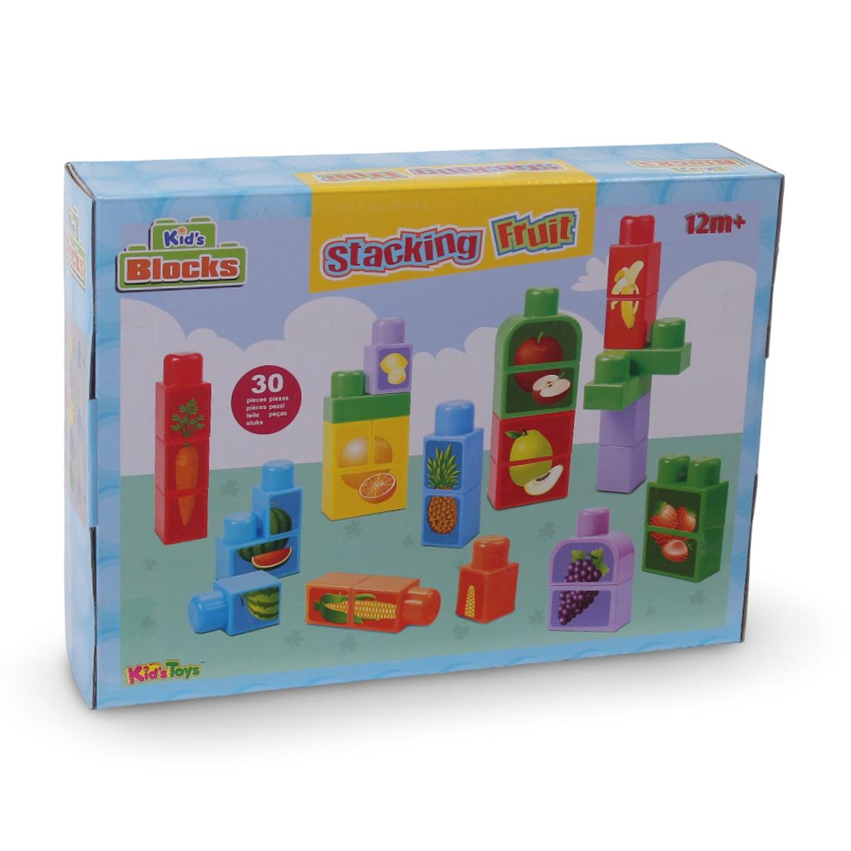 Fruit Stacking Blocks 30 Pieces