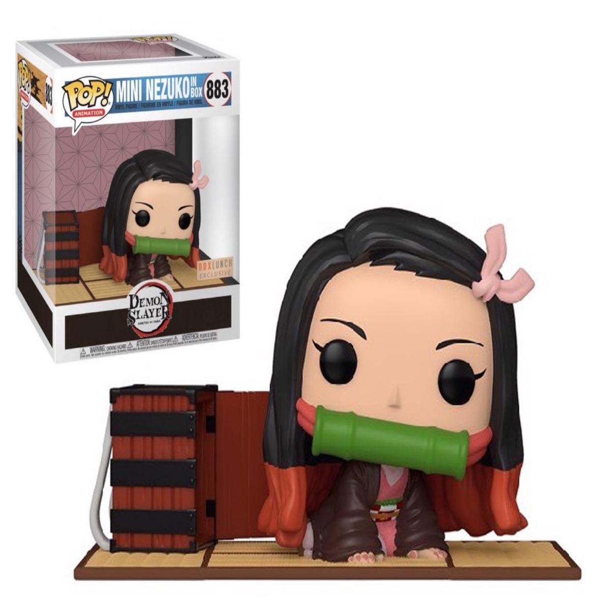 Funko Demon Slayer 883 Mini Nezuko in Box Pop! Deluxe Vinyl Figure