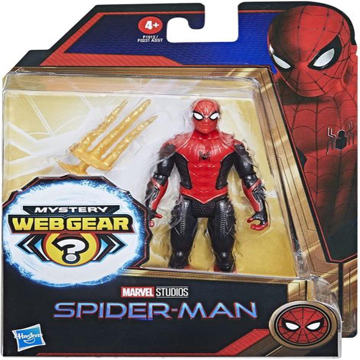 Hasbro SPD 3 NWH Movie 6IN Black and Red Suit