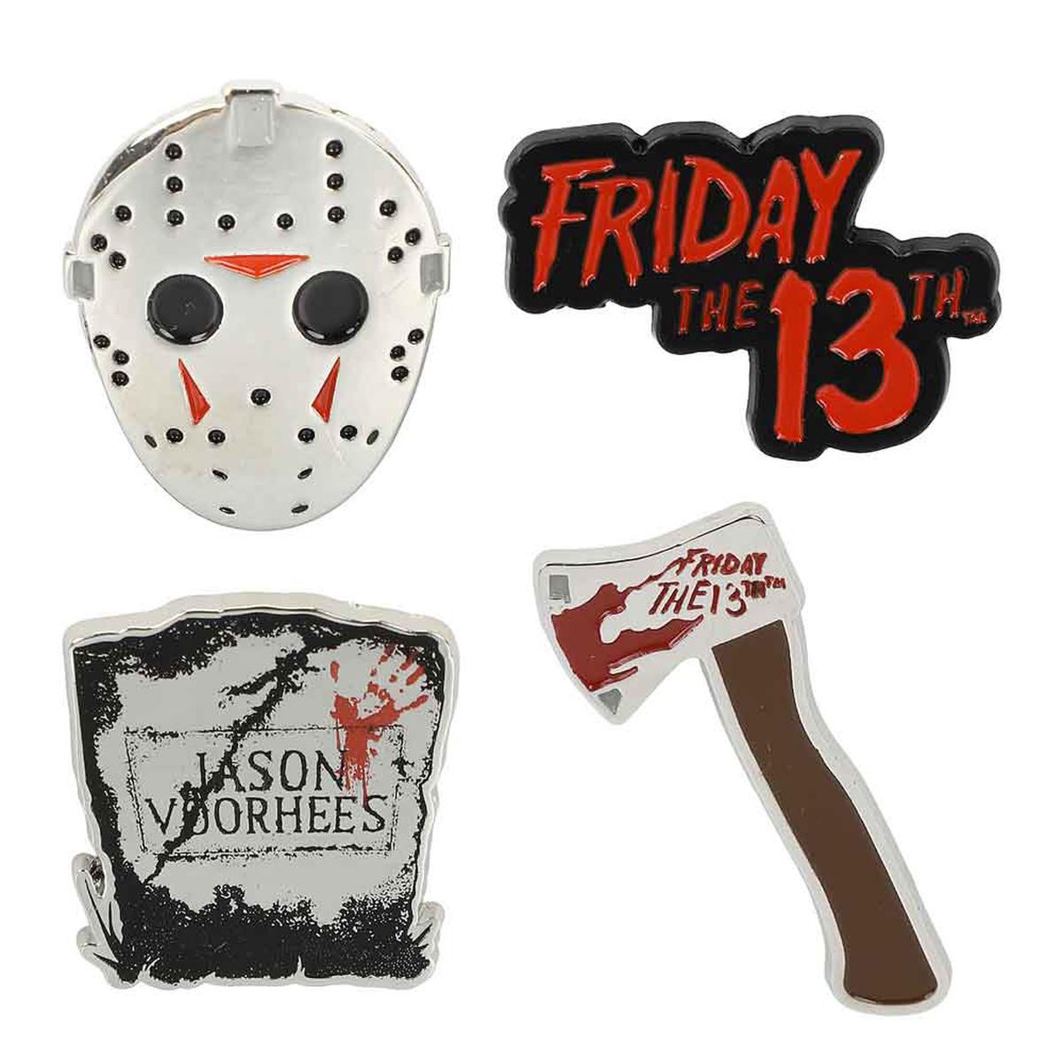 Jewelry - Horror friday the 13th chucky ghostface - Jason Voorhees Enamel Filled OSFA