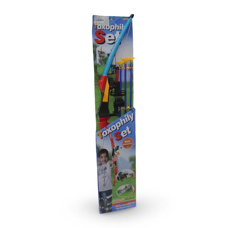 Kids Archery Set with Bow and Arrows  Large Outdoor Target Play Set