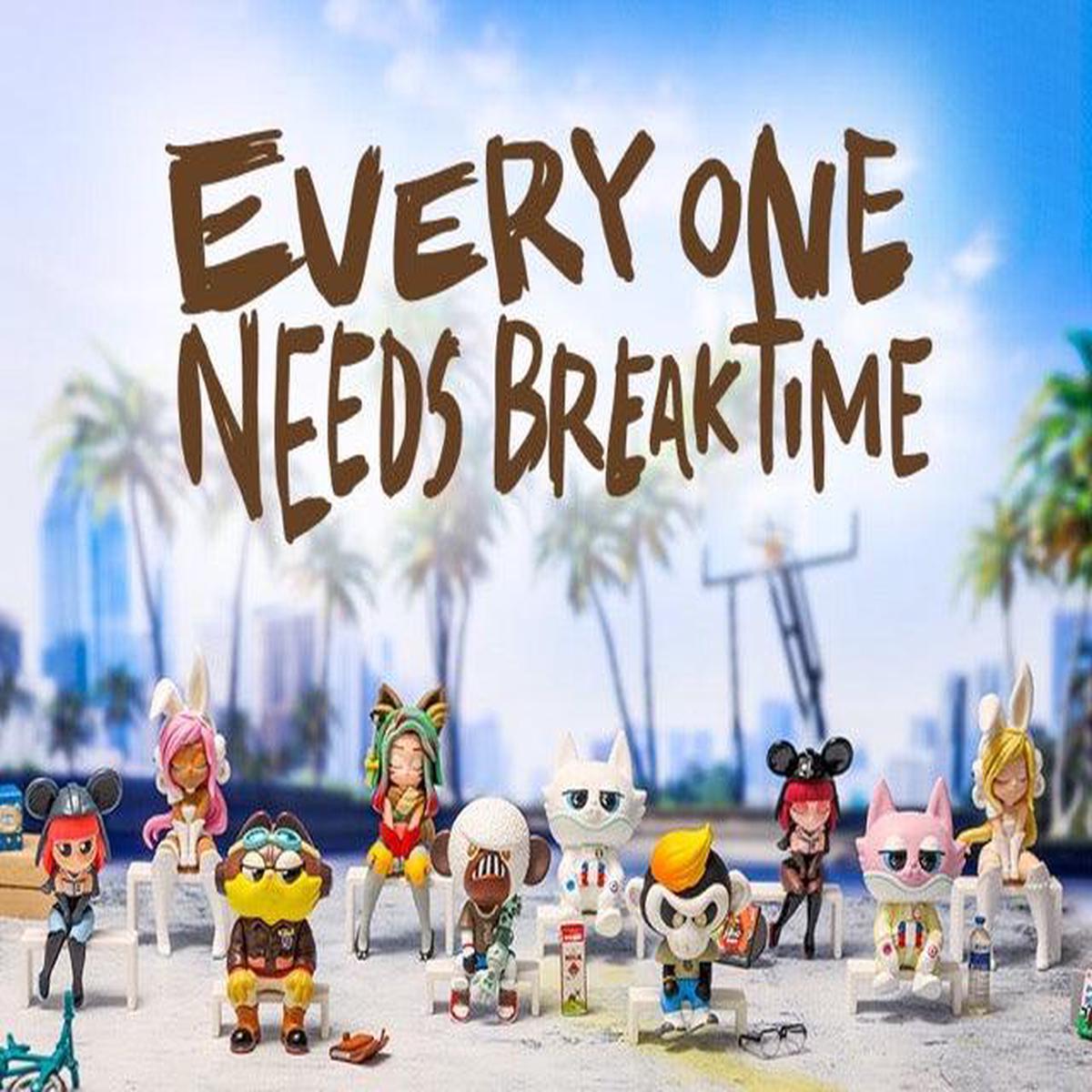POP MART Cool Rain LABO Everyone Needs Break Time Series (Random 1 Unit)
