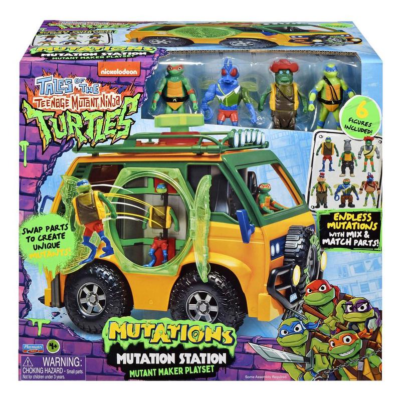 ** SALE ** TEENAGE MUTANT NINJA TURTLES MUTANT MAYHEM 84386 MUTATION STATION VAN