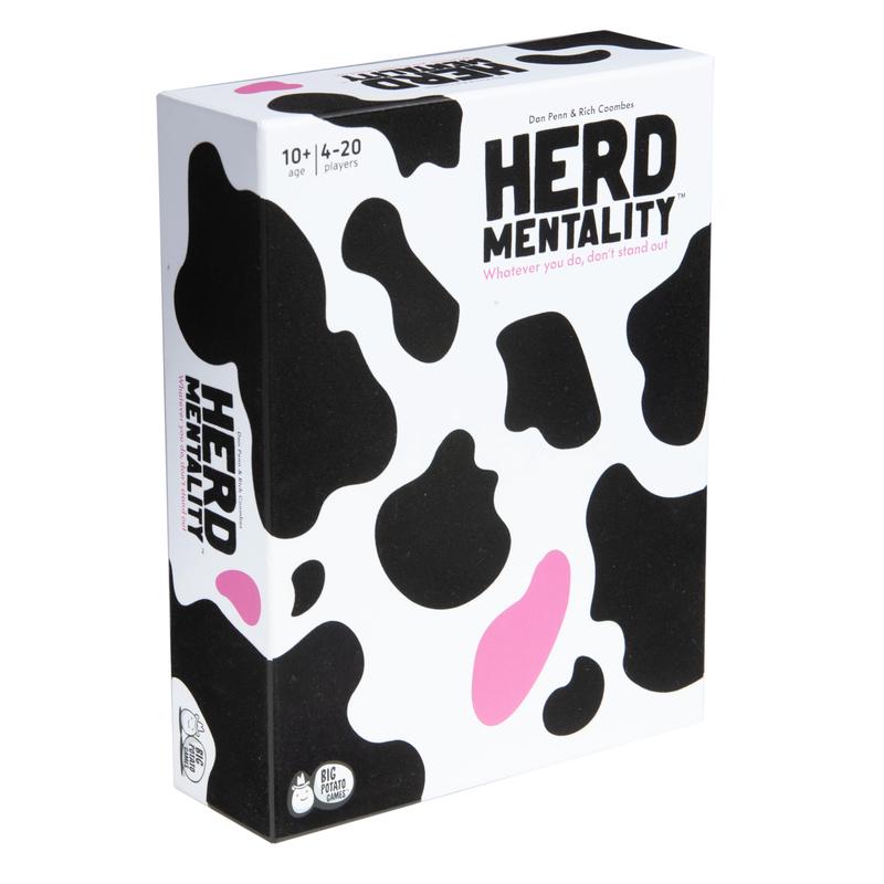 Big Potato Herd Mentality Board Game - Fun Family Game for All Ages, Model HERD01