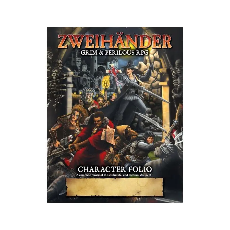 Zweihander: Grim & Perilous RPG Character Folio