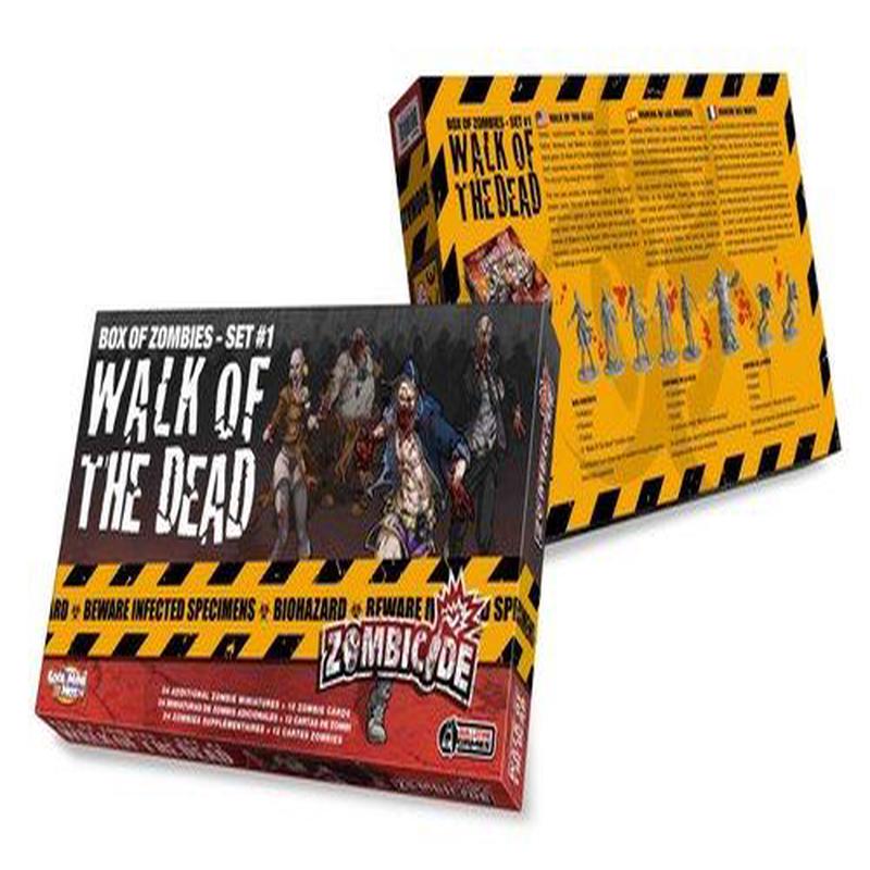 Zombicide Walk of the Dead – Box of Zombies Set 1