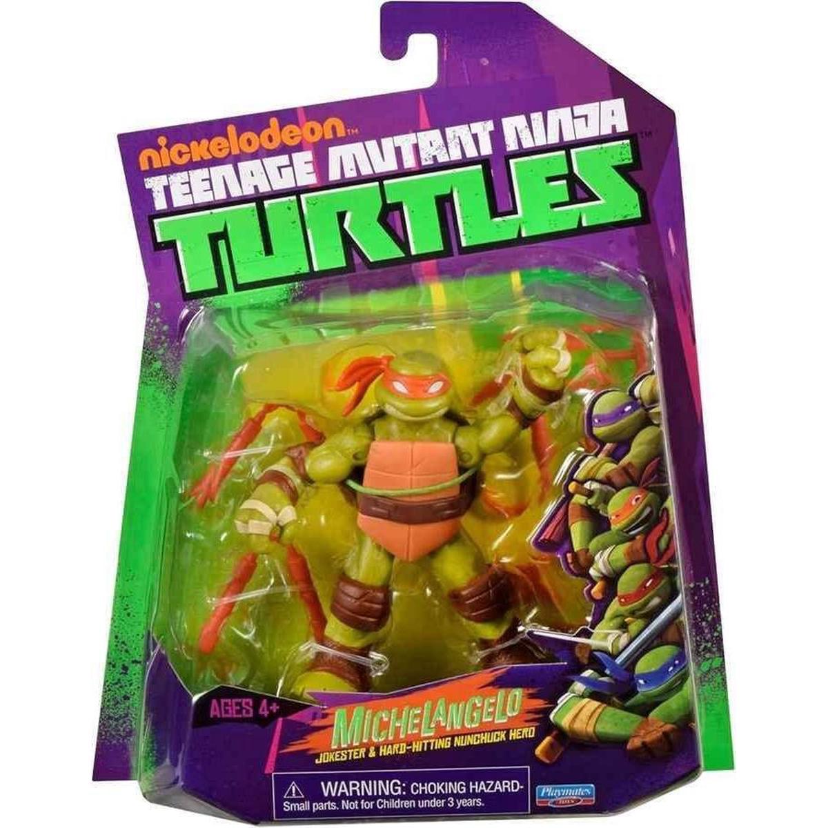 Teenage Mutant Ninja Turtles World of TMNT Action Figure Michelangelo 11cm