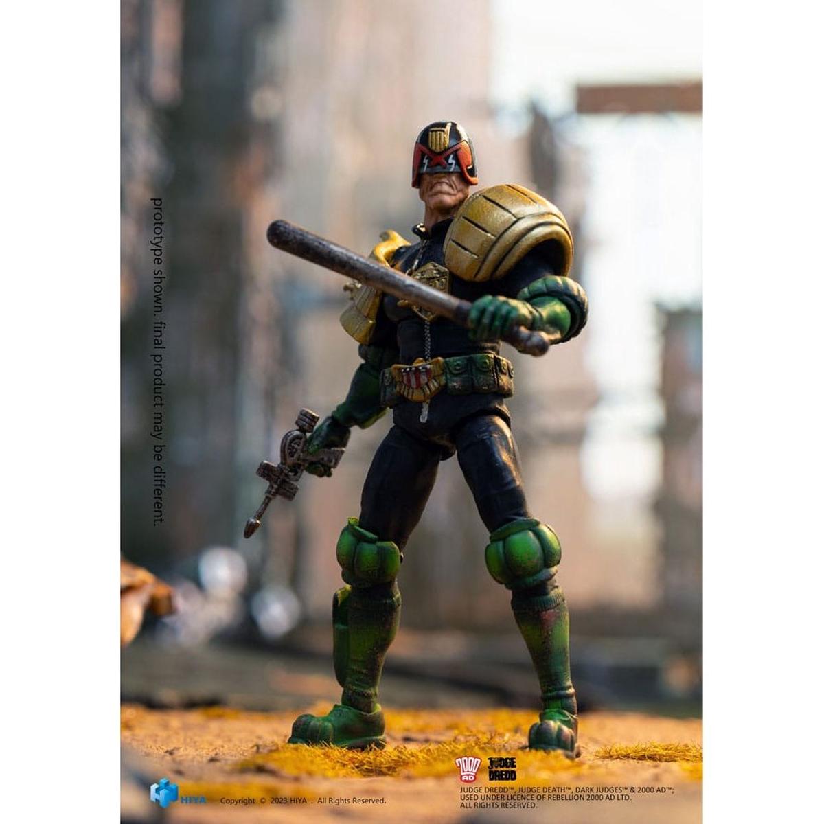 2000 AD Exquisite Mini Action Figure 1/18 Judge Dredd Cursed Earth Judge Dredd 10cm