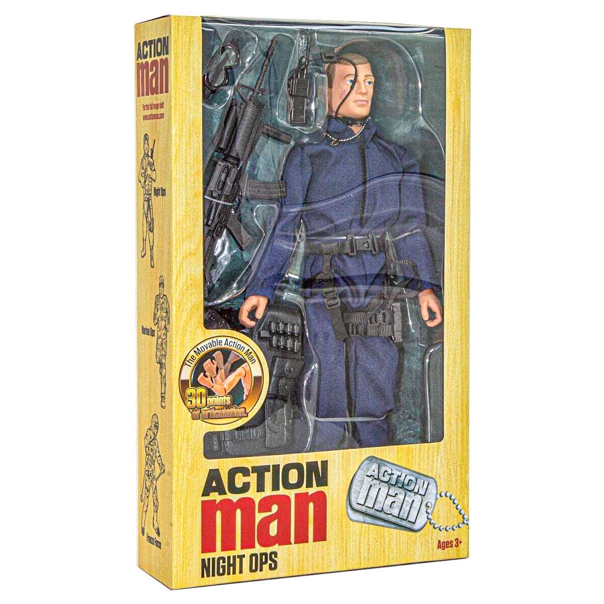 Action Man Night Ops Figure with Accessories Special Edition