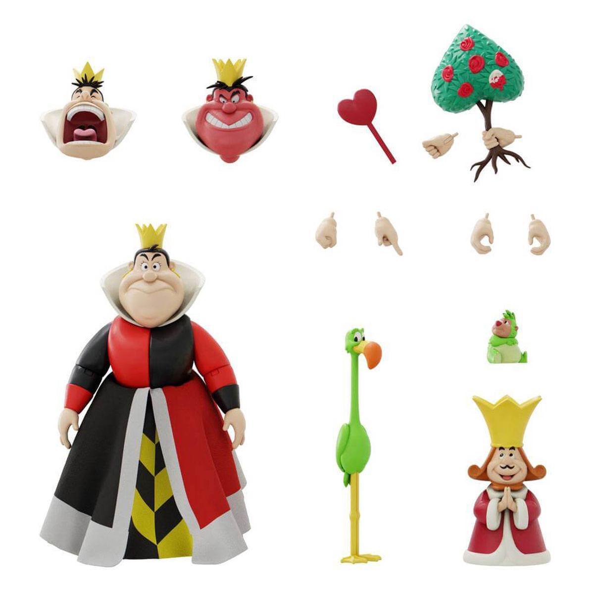 Alice in Wonderland Disney Ultimates Action Figure Queen of Hearts 18cm