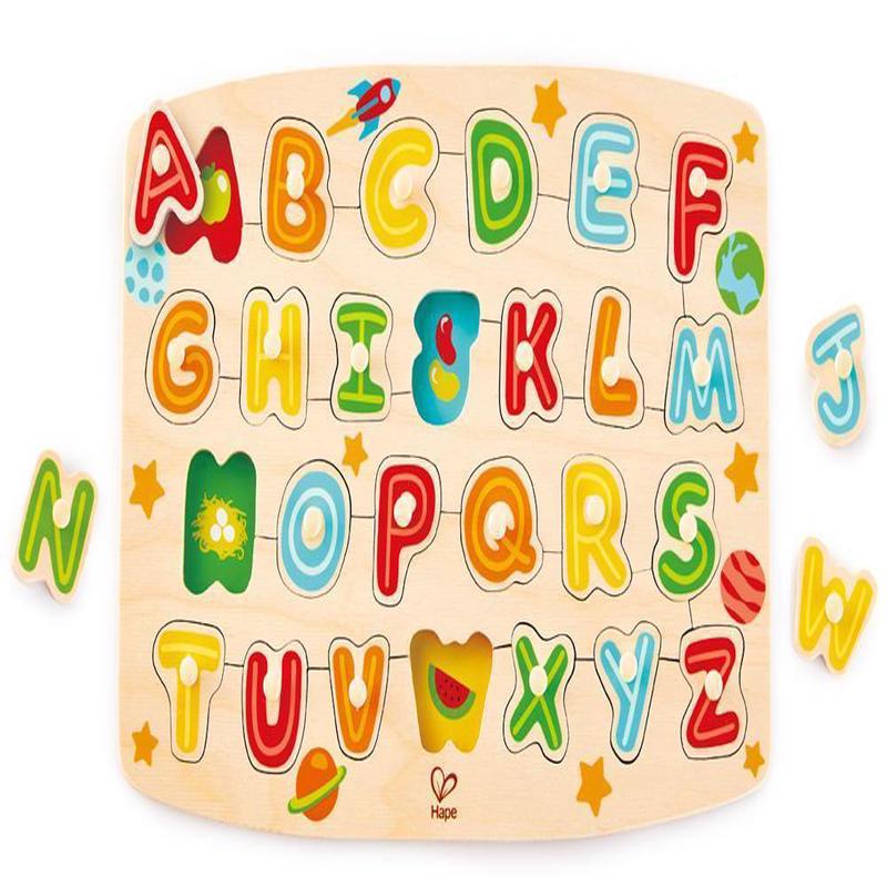Hape Alphabet Peg Puzzle