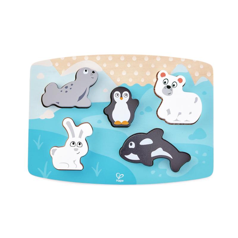 POLAR ANIMAL TACTILE PUZZLE