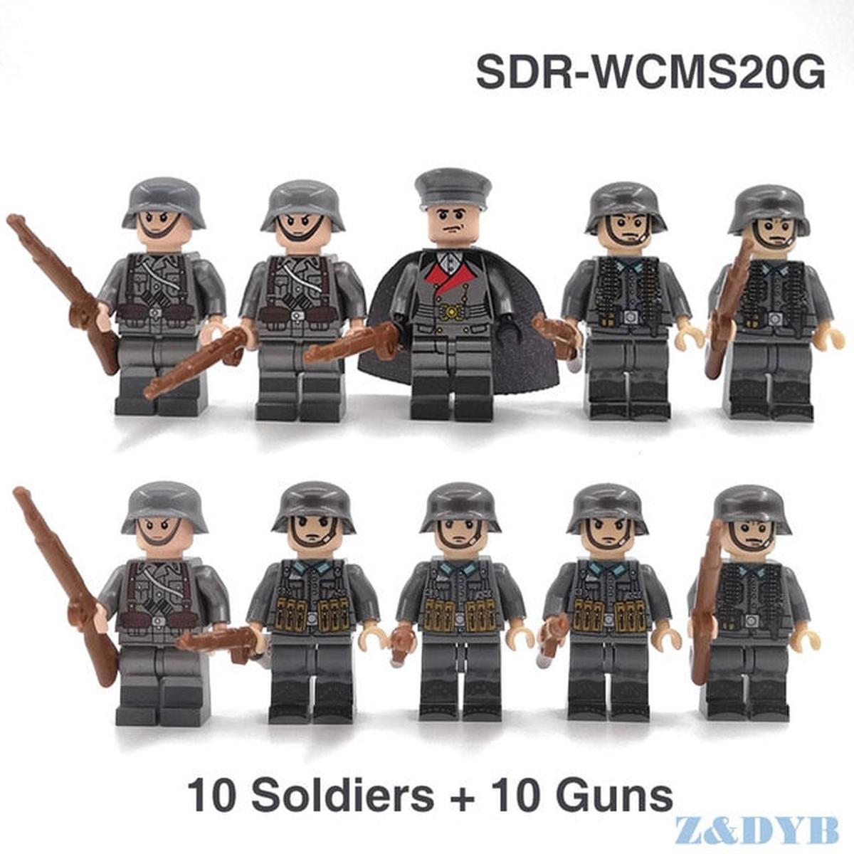 WW2 Motorcycle Soldiers – SDR-WCMS20G