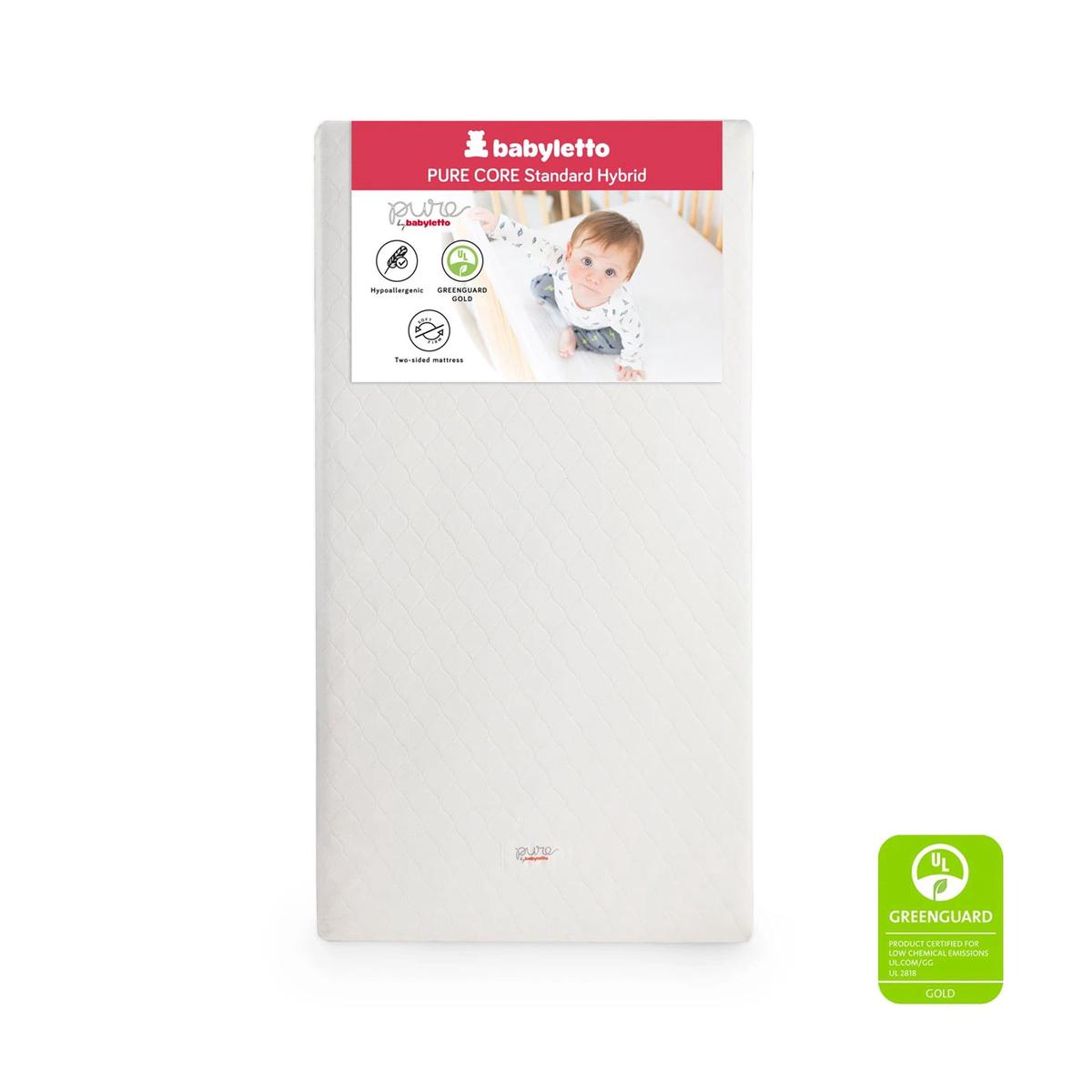 BABYLETTO Pure Core Non-Toxic Crib Mattress with Hybrid Cover (15% off)