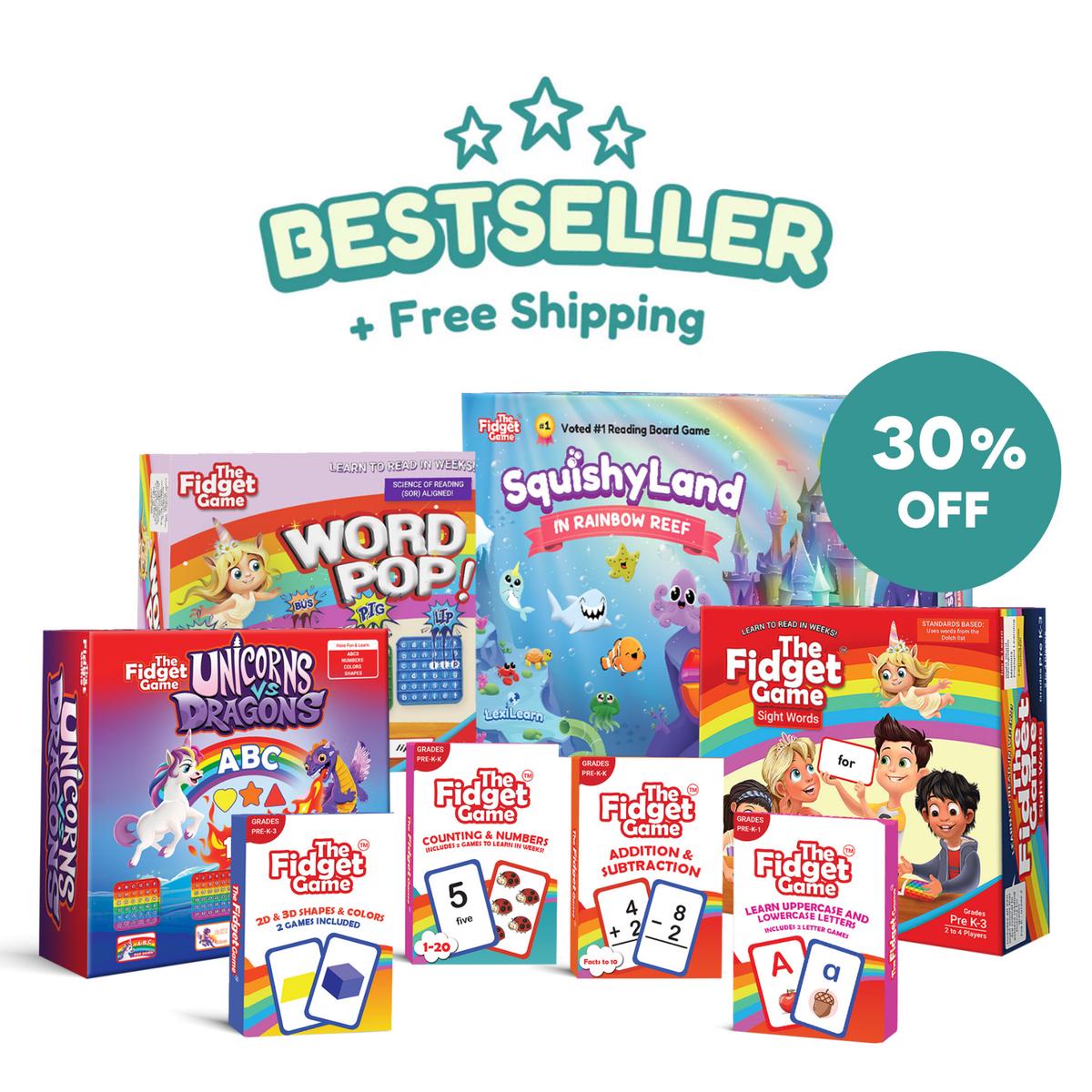 .Kindergarten Shark Tank Bundle – Sturdy Build for Kids & Family