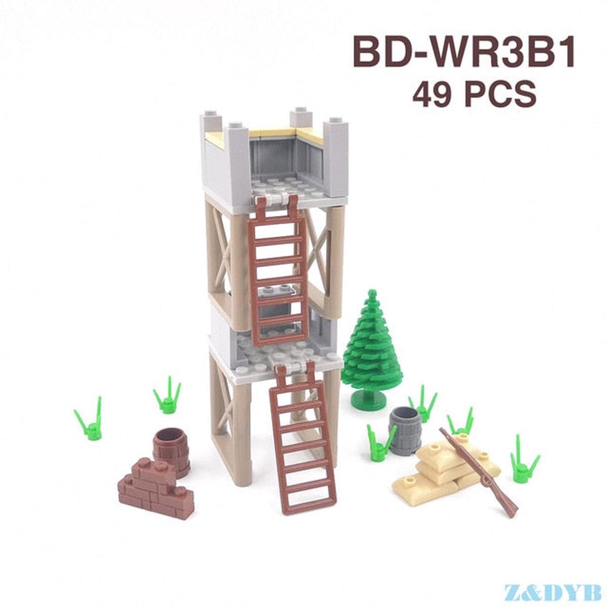 WW2 Motorcycle Soldiers – BD-WR3B1 (49PCS)