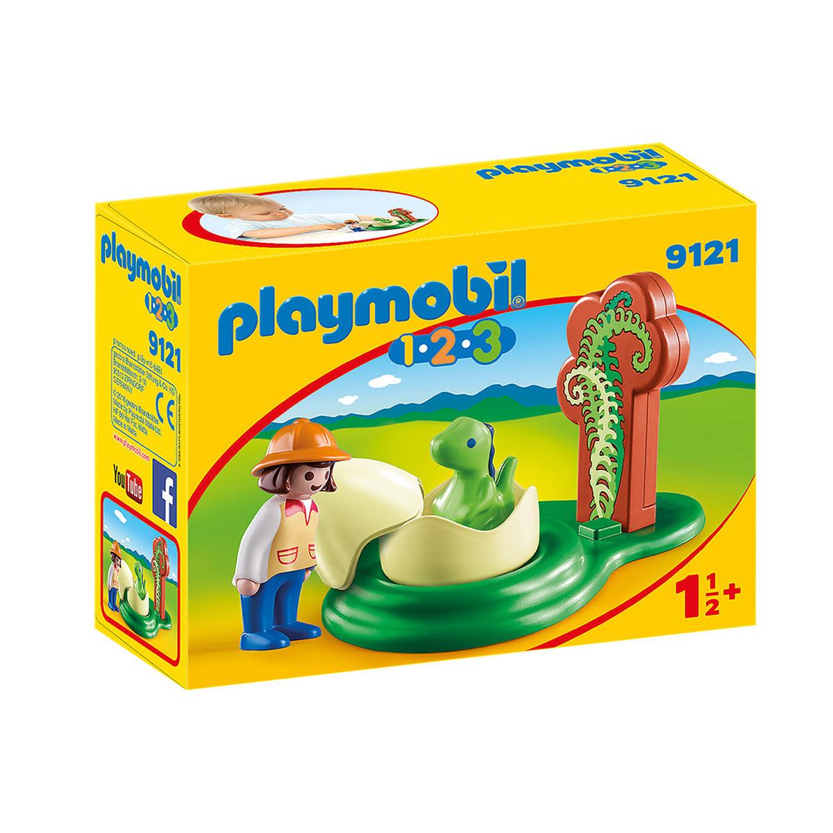 1.2.3 Series – 9121 Girl with Dino Egg