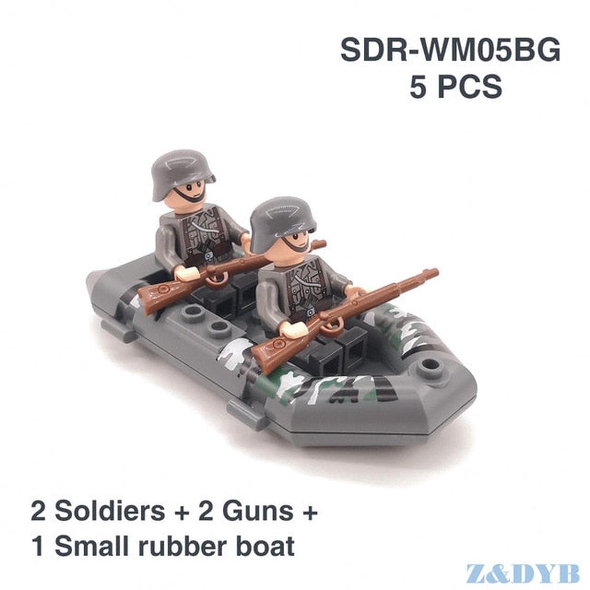 WW2 Motorcycle Soldiers – SDR-WM05BG