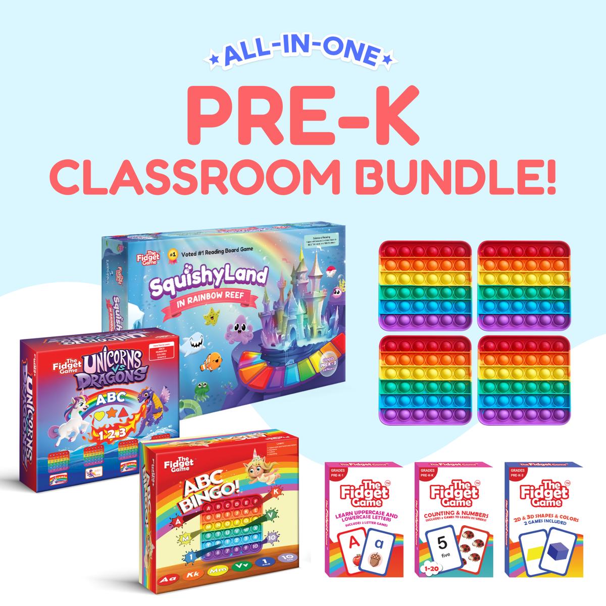 .Pre-K Classroom Bundle – Sturdy Build for Kids & Family