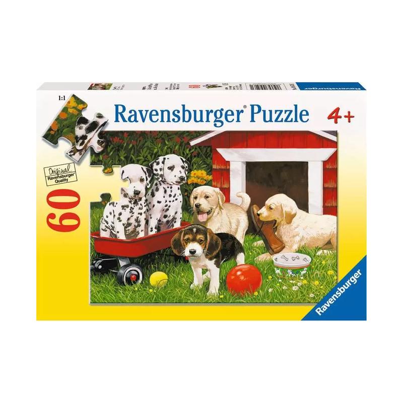 09526 Childrens Jigsaw Puzzle Puppy Party – 60 Pieces Puzzle