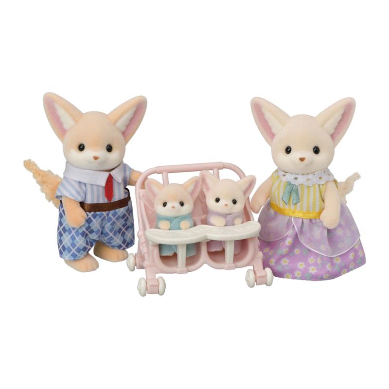 Sylvanian Families Fennex Fox Family