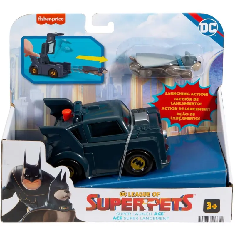 Fisher-Price DC League of Super-pets Super Launch - Ace