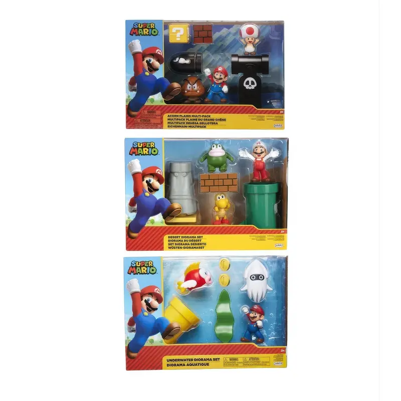 Super Mario Assorted Figure Set
