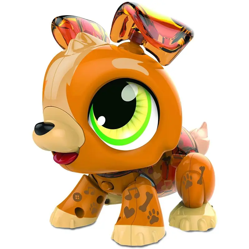 Build A Bot 3340 Sound Activated Puppy Robot Pet Toy