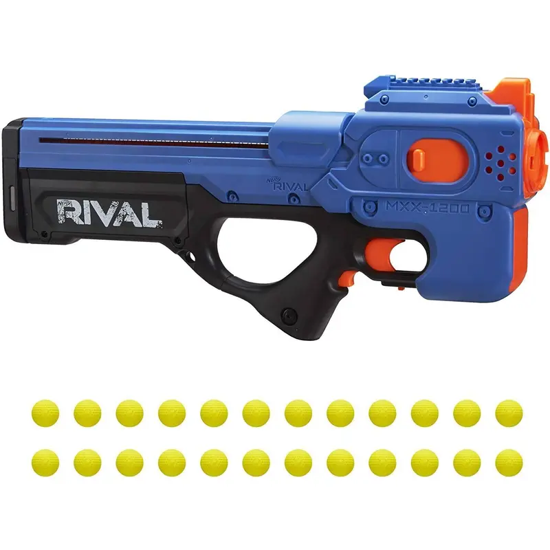 NERF Rival Charger Mxv-1200 Motorised Blaster - Team Blue
