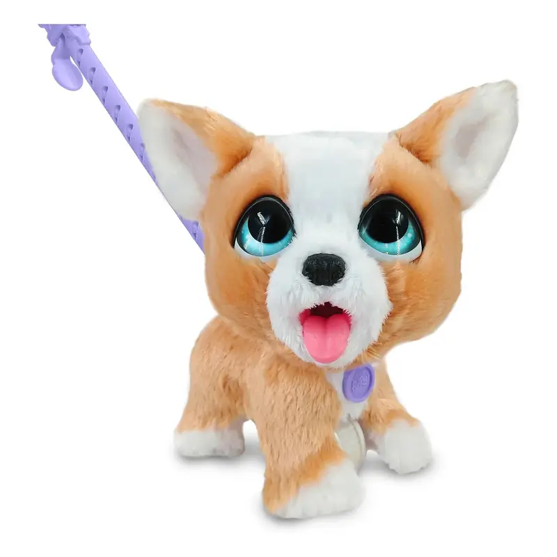 Furreal Poop-a-lots Interactive Walking Corgi Plush