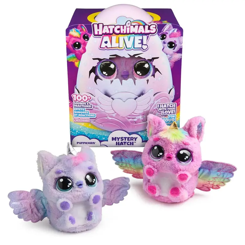 Hatchimals Alive Mystery Hatch Pufficorn