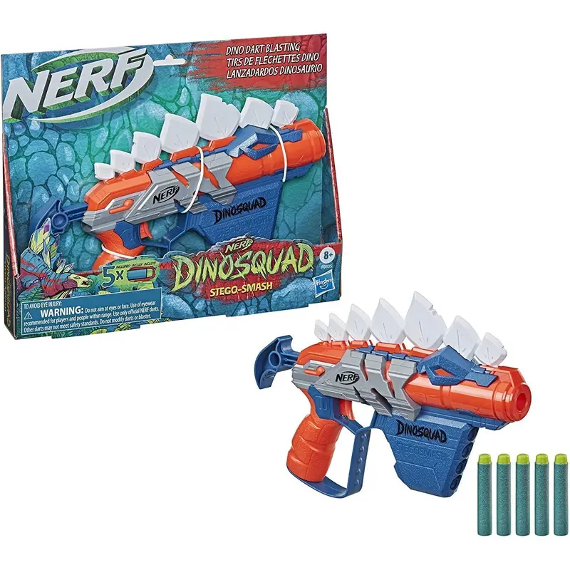 NERF Dinosquad Stego-smash Dart Blaster