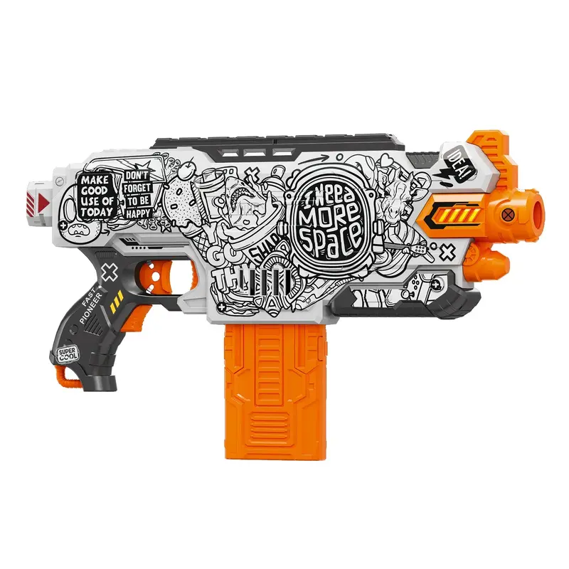 Fast Pioneer Electric Soft Bullet Toy Gun-attached 12pcs Bullets