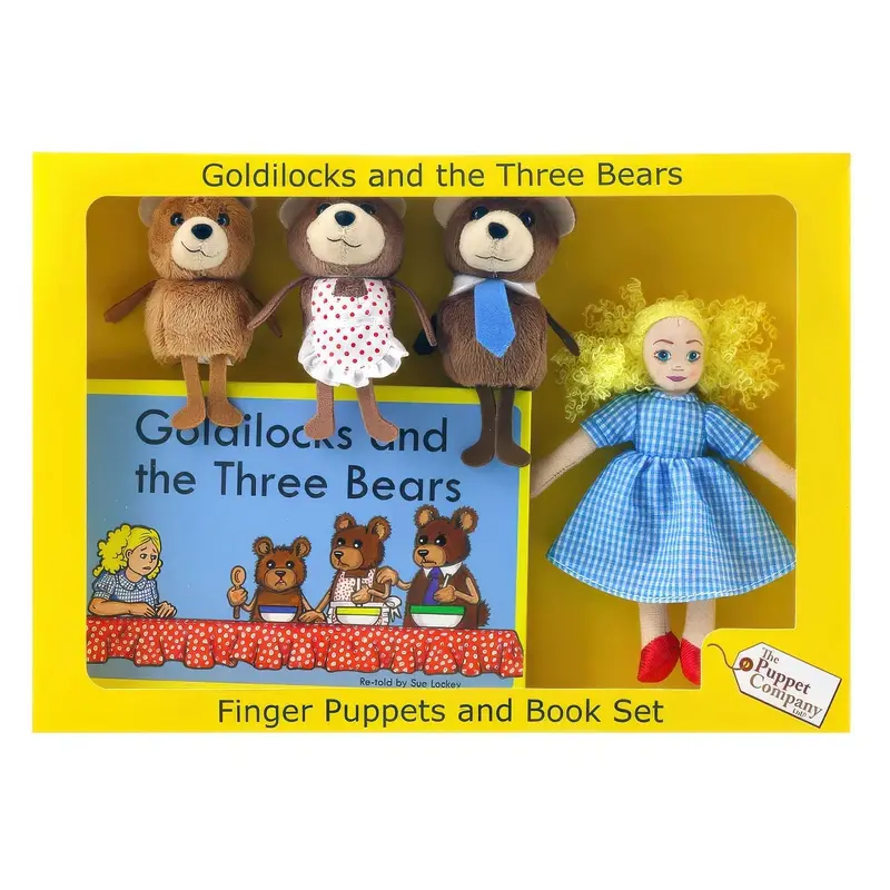 The Puppet Company – Goldilocks & The Three Bears-traditional Story Sets
