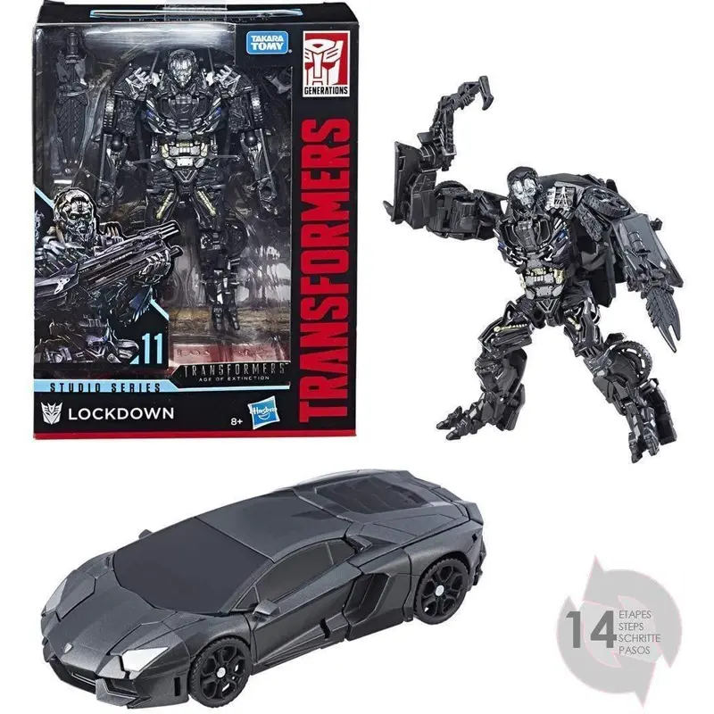 Transformers Studio Series 11 Deluxe Class Movie 4 Lockdown Figure