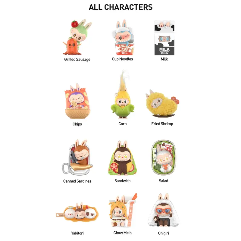 THE MONSTERS Wacky Mart Series Figures