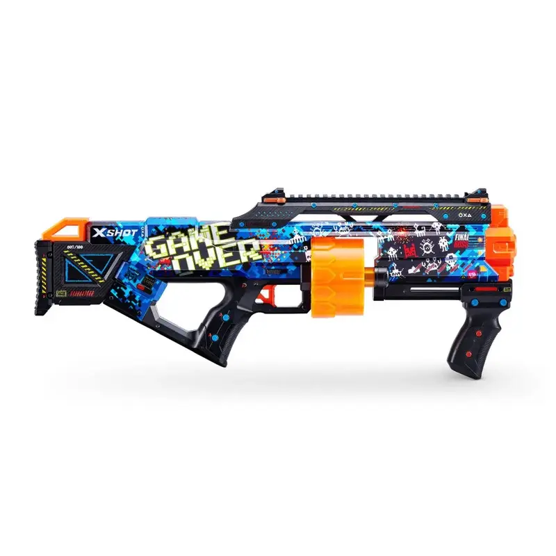 ZURU X-shot Skins Last Stand Game Over with 16 Darts
