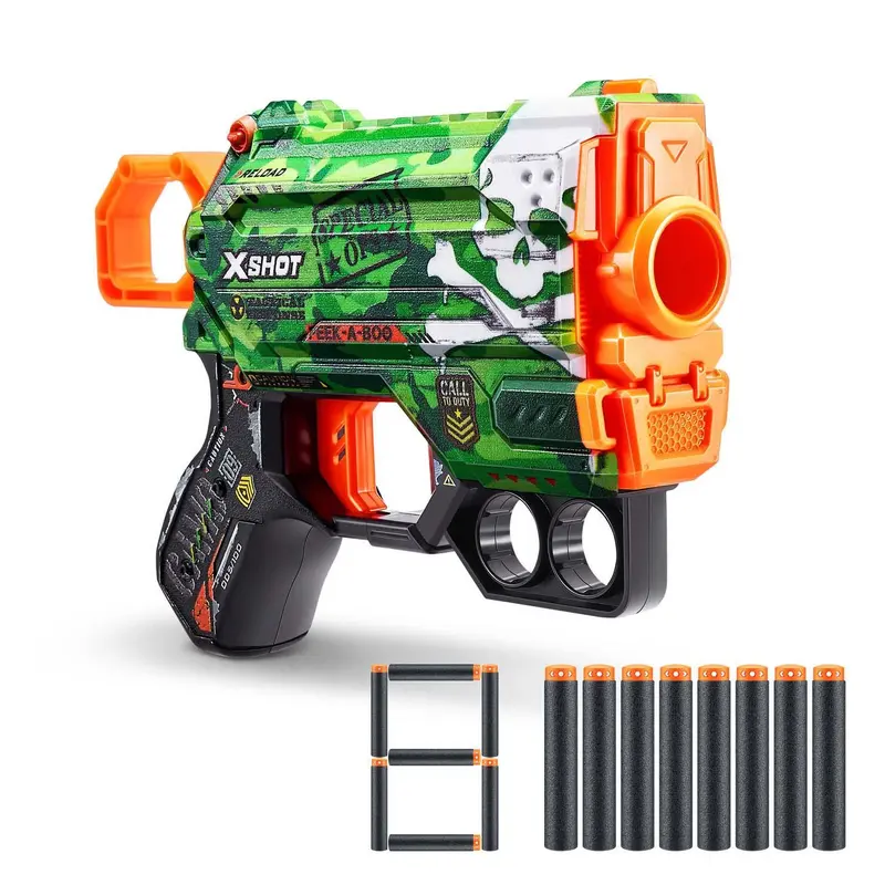 ZURU X-shot Skins Menace Foam Dart Blaster – Assorted