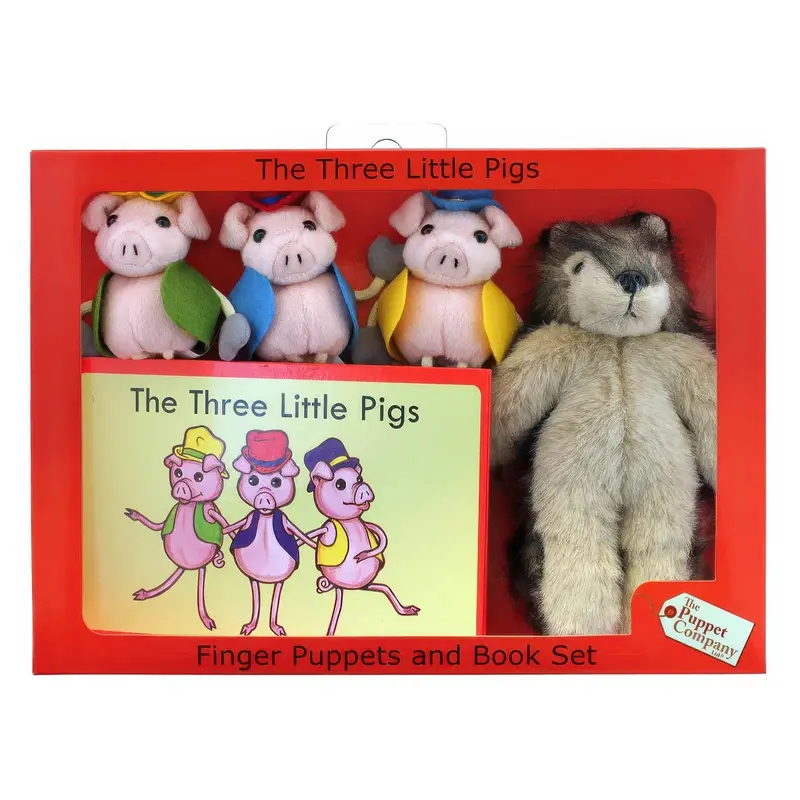 The Puppet Company – The Three Little Pigs-traditional Story Sets