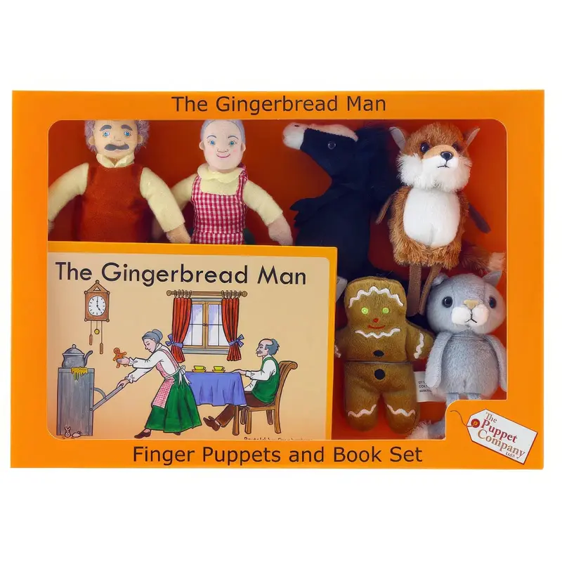 The Puppet Company – The Gingerbread Man-traditional Story Sets
