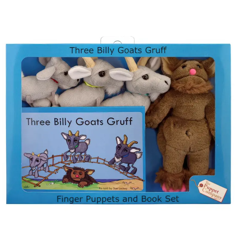 The Puppet Company – Three Billy Goats Gruff-traditional Story Sets