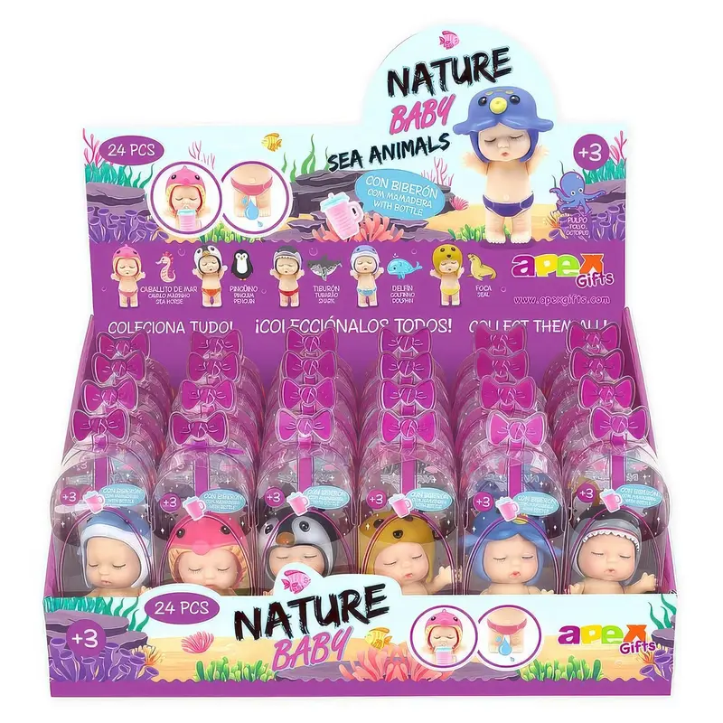 Baby Doll Marine Animals 8cm – Assorted