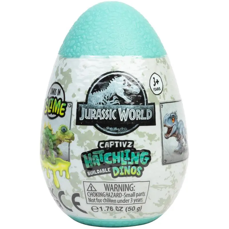 Jurassic World CAPTIVZ Hatchlings Slime Egg – Assortment