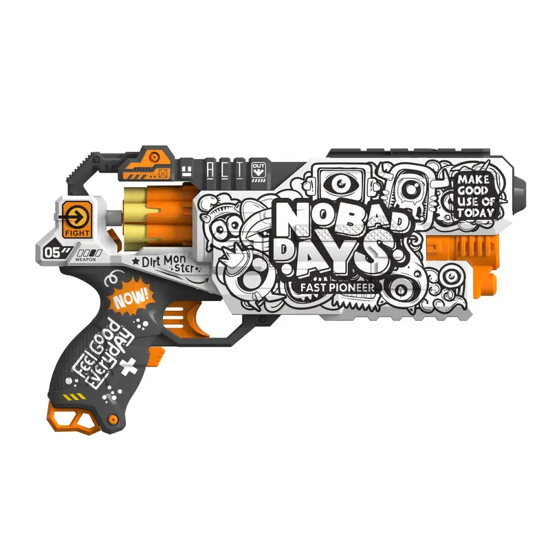 Fast Pioneer Electric Soft Bullet Toy Gun-attached 30pcs Bullets