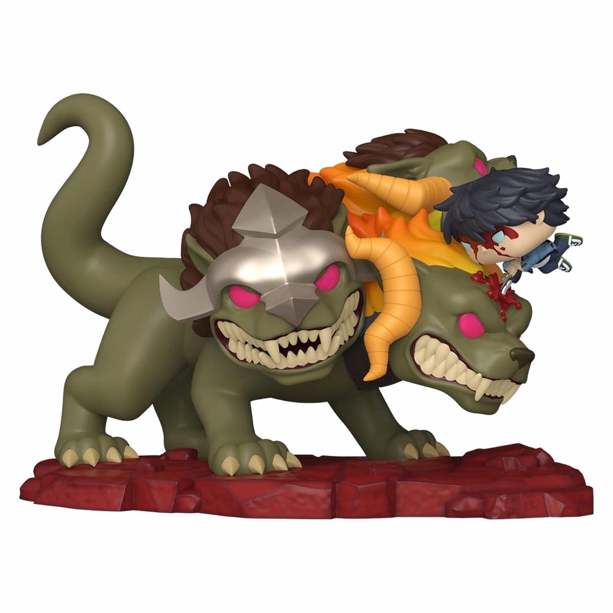 Solo Leveling POP! Deluxe Vinyl Figure Jinwoo Vs Cerberus