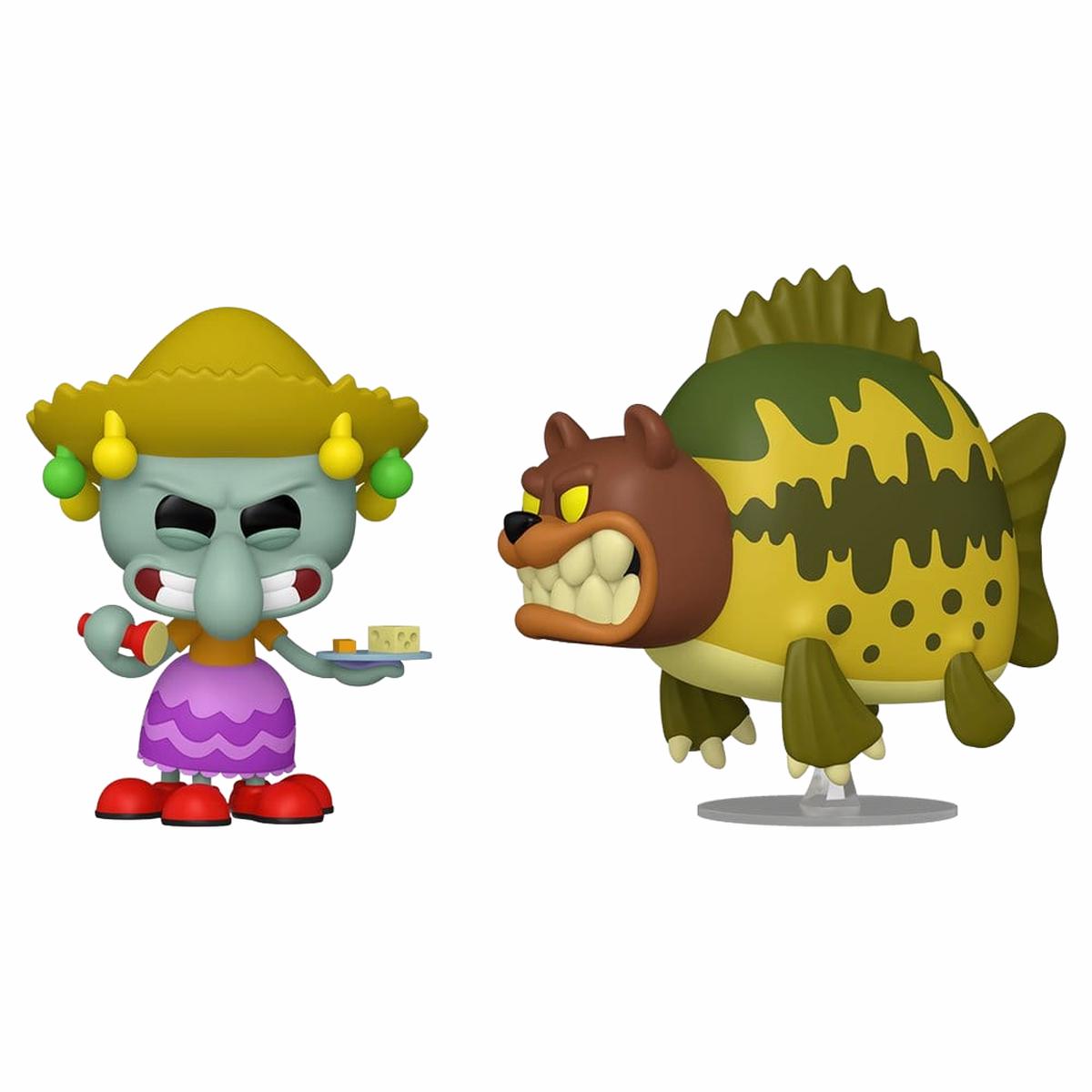 SpongeBob SquarePants POP! Animation Vinyl Figure Squidward & Sea Bear