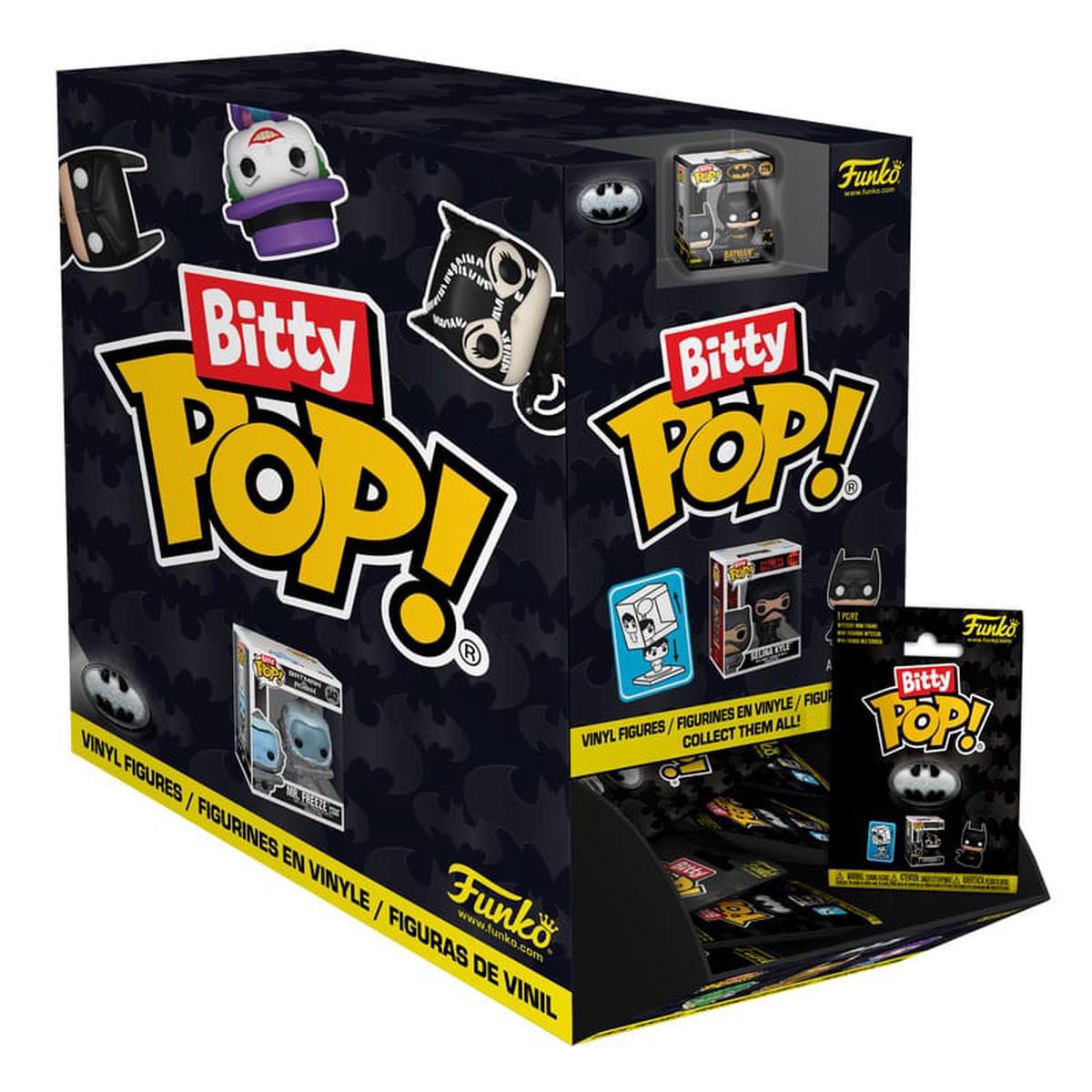 Batman 85th Anniversary Bitty POP! Vinyl Figure Display Box Qty 32 PDQ 2,5 cm