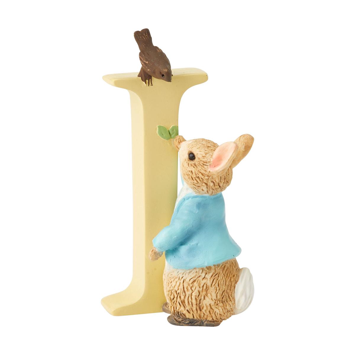 “I” – Peter Rabbit Decorative Alphabet Letter by Beatrix Potter