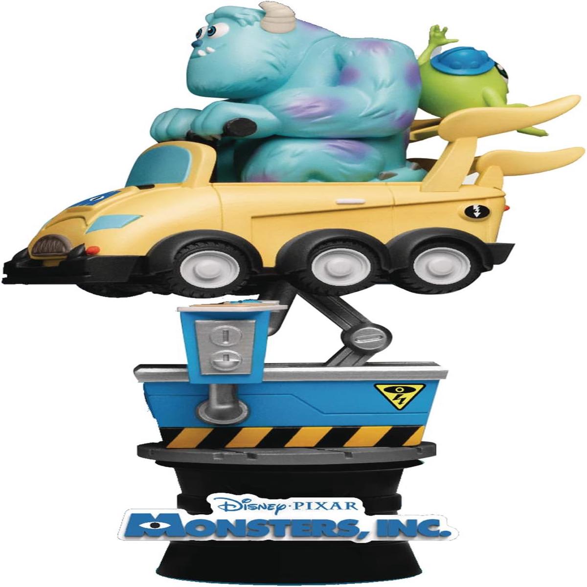 Beast Kingdom D Stage Monsters Inc Coin Ride Sulley and Mike