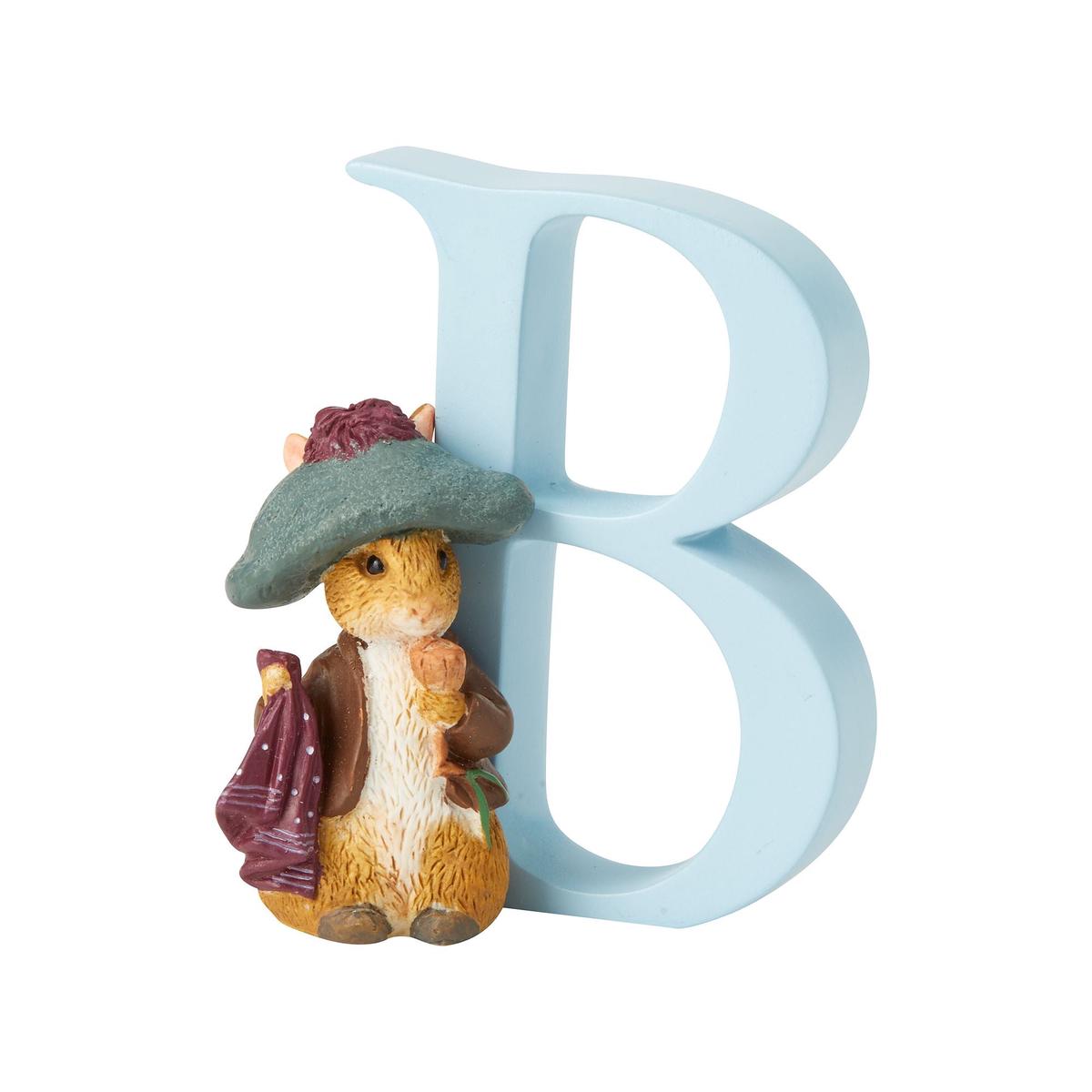 “B” – Peter Rabbit Decorative Alphabet Letter by Beatrix Potter